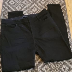 Ann Taylor black  skinny jeans